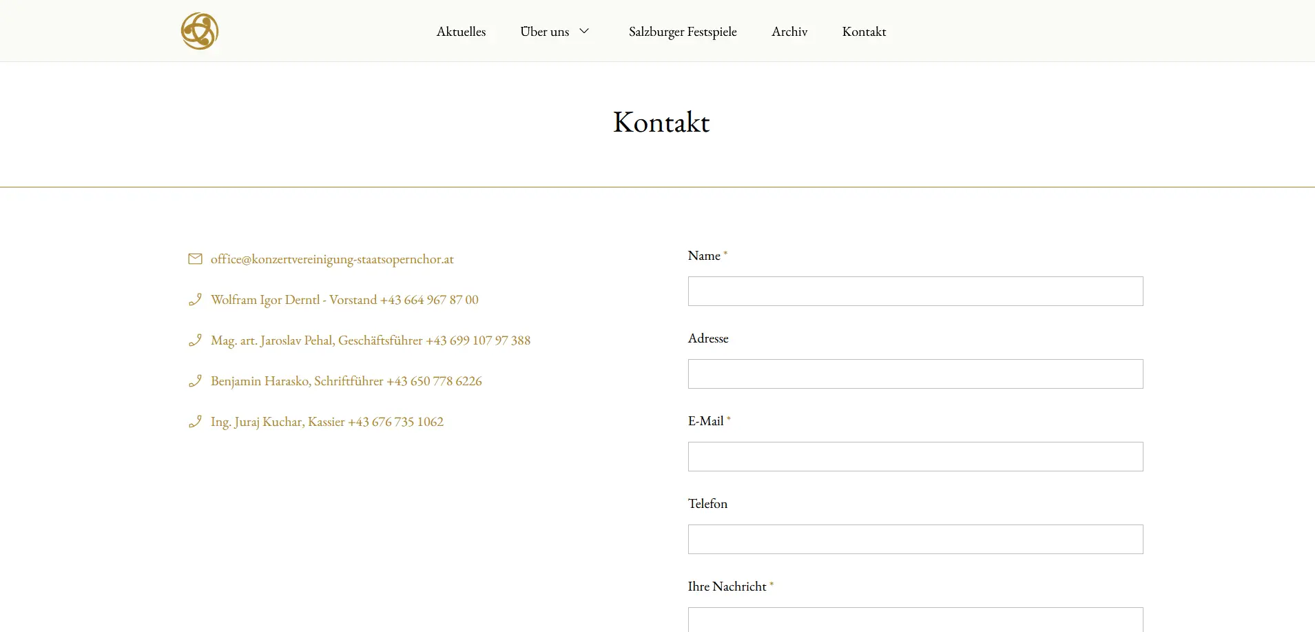 Konzertvereinigung Wiener Staatsopernchor Screenshot 2