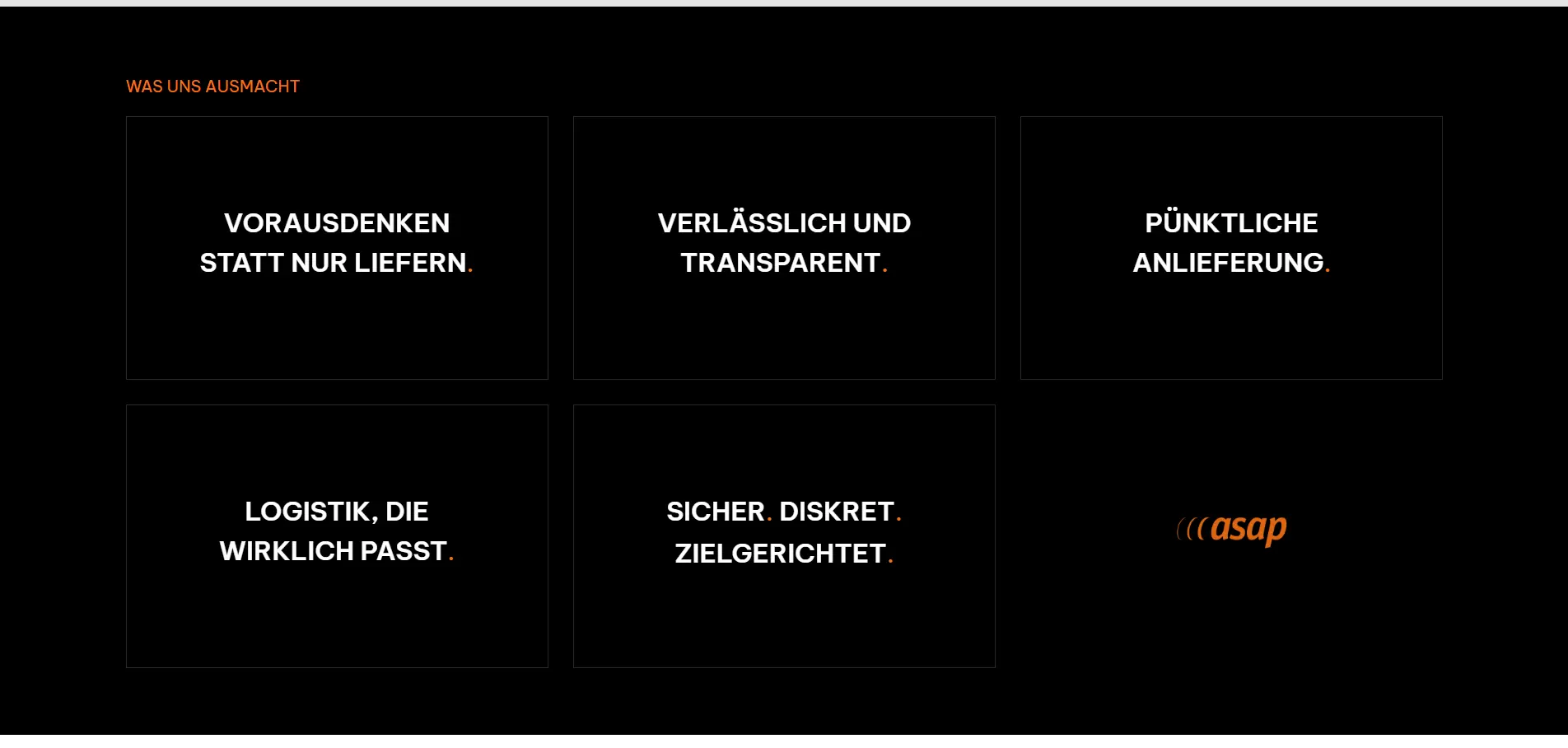 asap Logistics Screenshot 2