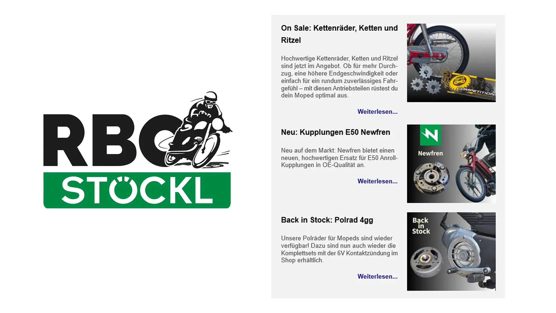 Puch-Ersatzteile.at Newsletter
